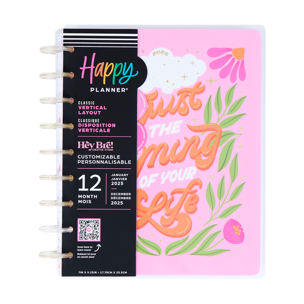 2025 Seasons of Joy Planner - Classic Vertical Layout - 12 Months