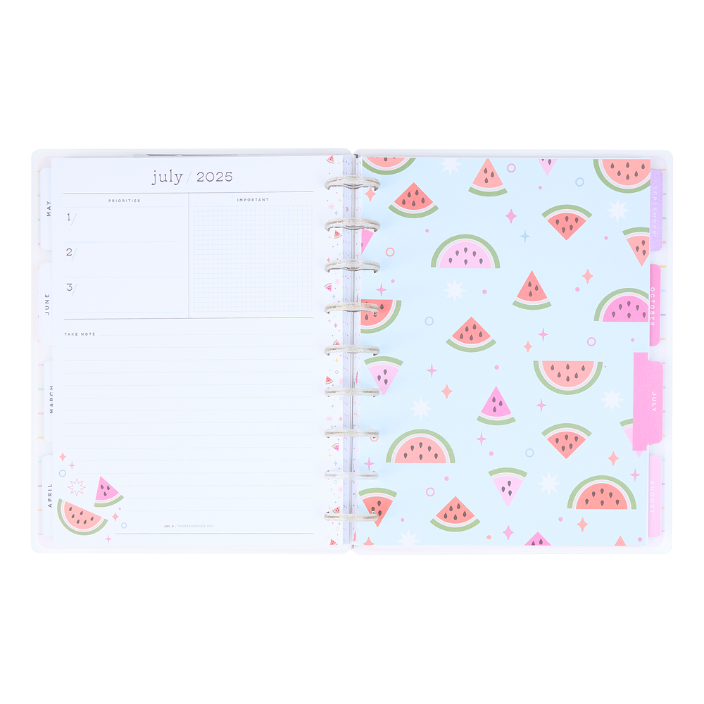 2025 Seasons of Joy Planner - Classic Vertical Layout - 12 Months