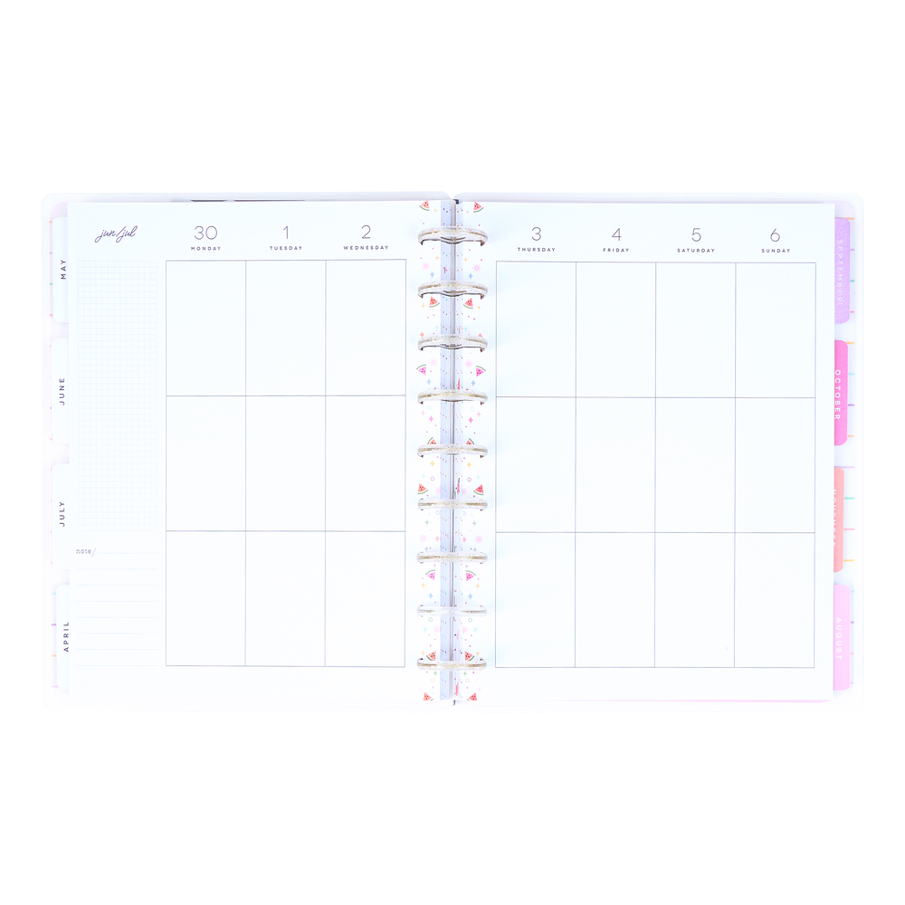 2025 Seasons of Joy Planner - Classic Vertical Layout - 12 Months