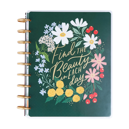 2025 Blooming Bouquet Planner - Classic Vertical Layout - 12 Months