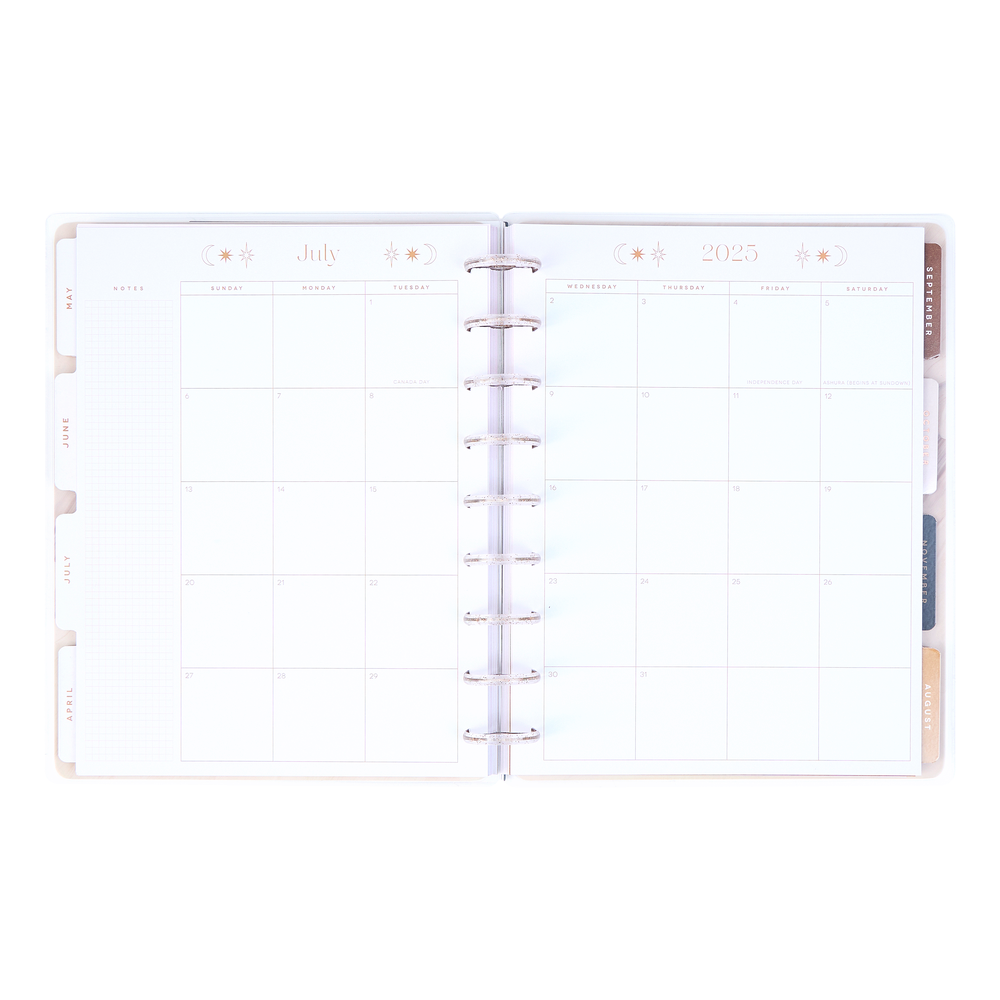 2025 Everyday Magic Planner - Classic Dashboard Layout - 12 Months