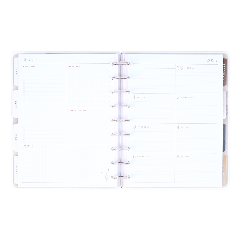 2025 Everyday Magic Planner - Classic Dashboard Layout - 12 Months