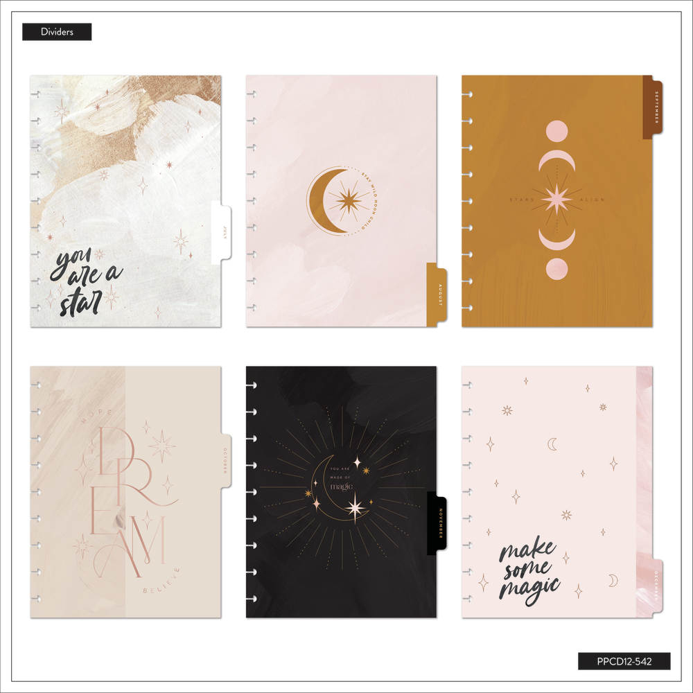 2025 Everyday Magic Planner - Classic Dashboard Layout - 12 Months