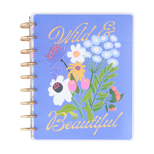 2025 Brilliant Blooms Planner - Classic Checklist Layout - 12 Months