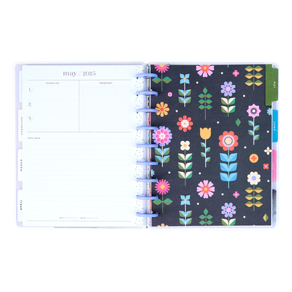 2025 Mod Garden Planner - Classic Dashboard Layout - 12 Months