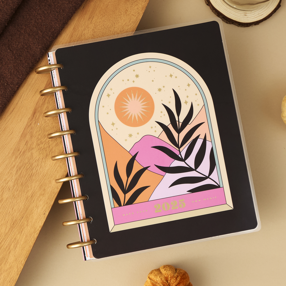 2025 Desert Mystic Planner - Classic Vertical Layout - 12 Months