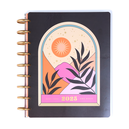 2025 Desert Mystic Planner - Classic Vertical Layout - 12 Months