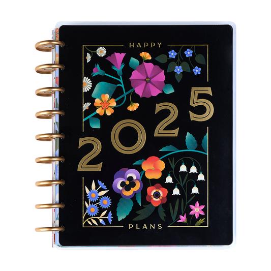 2025 Radiant Garden Planner - Classic Color Block Layout - 12 Months