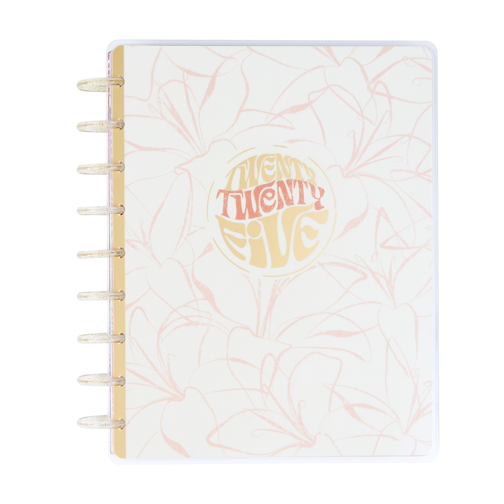 2025 Sunny Oasis Planner - Classic Vertical Layout - 12 Months