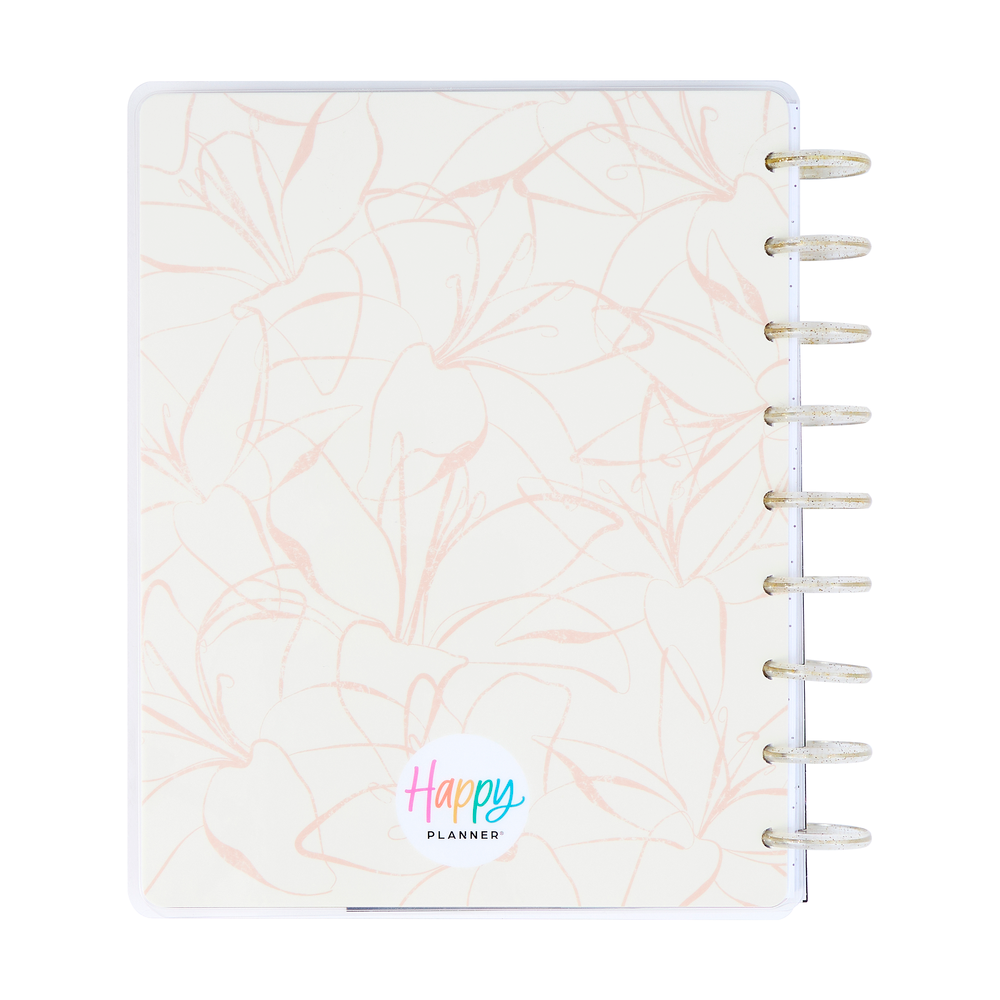 2025 Sunny Oasis Planner - Classic Vertical Layout - 12 Months