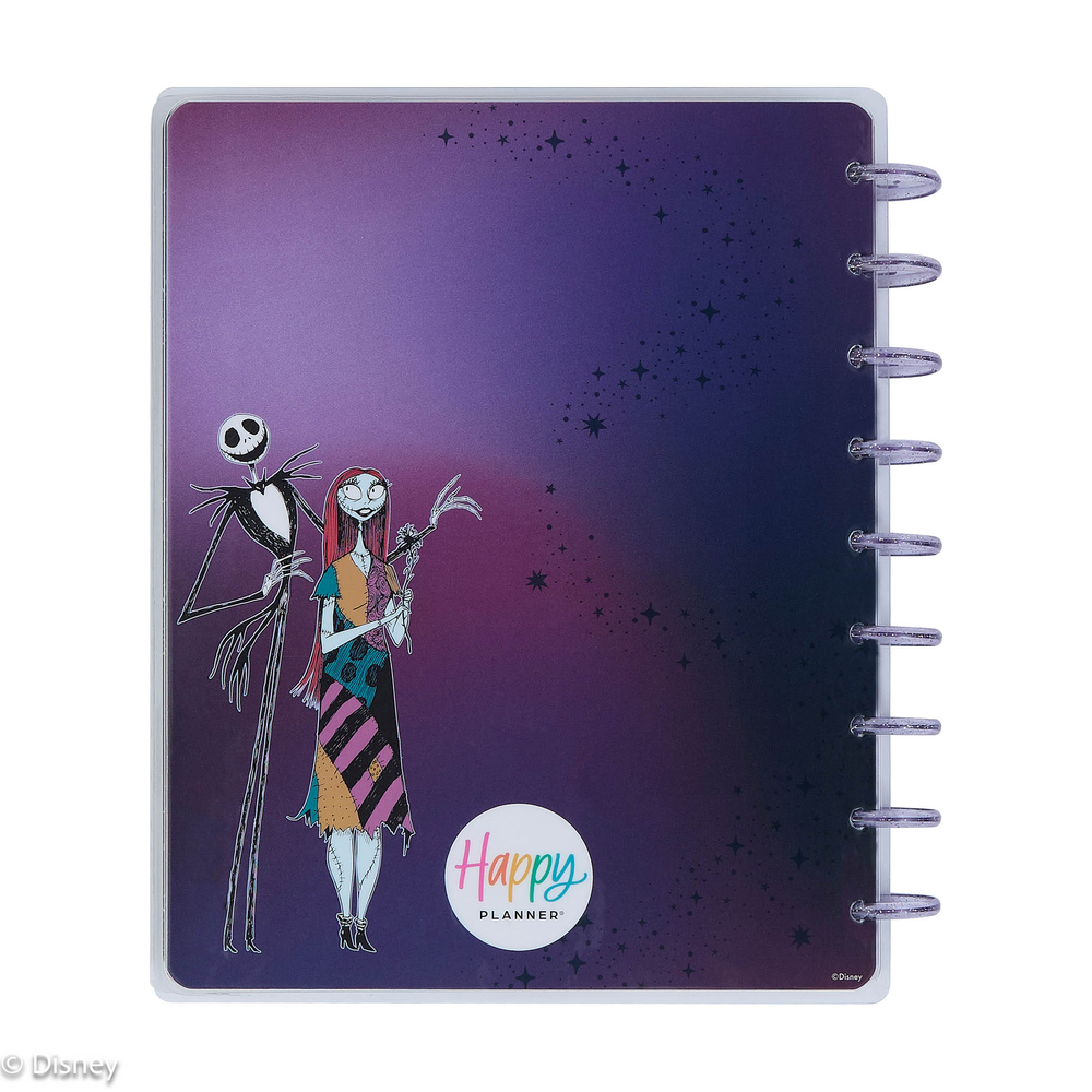 2025 Disney Tim Burton's The Nightmare Before Christmas Celestial Planner - Classic Vertical Layout - 12 Months