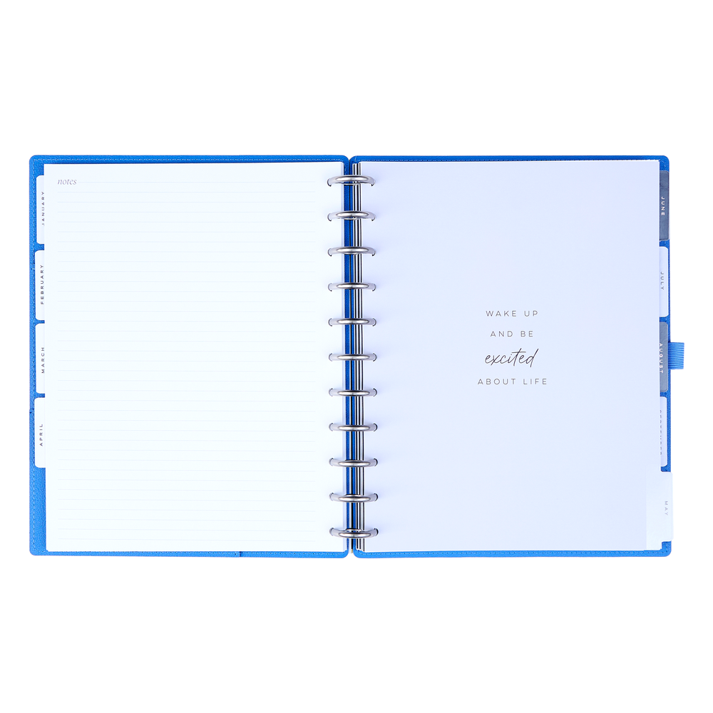 2025 Work + Life Elemental Planner - Big Hourly Layout - 12 Months