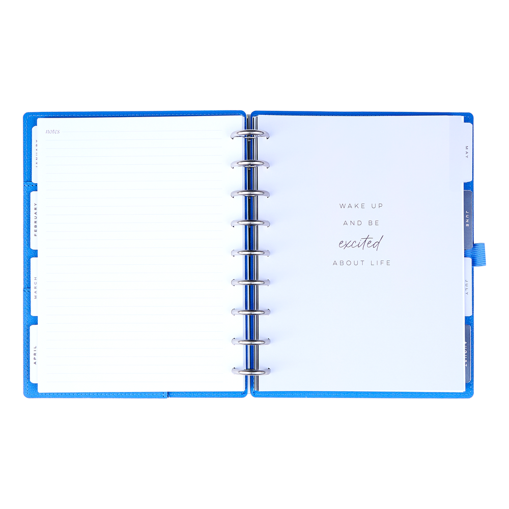 2025 Work + Life Elemental Planner - Classic Hourly Layout - 12 Months