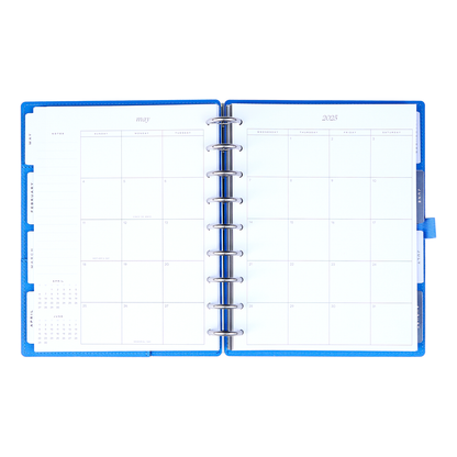 2025 Work + Life Elemental Planner - Classic Hourly Layout - 12 Months