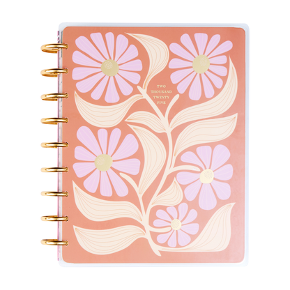 2025 DELUXE Desert Rose Planner - Classic Dashboard Layout - 12 Months