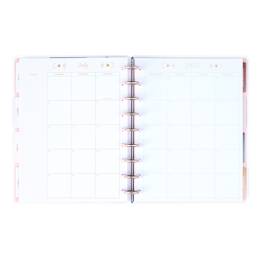 2025 DELUXE Everyday Magic Planner - Classic Dashboard Layout - 12 Months