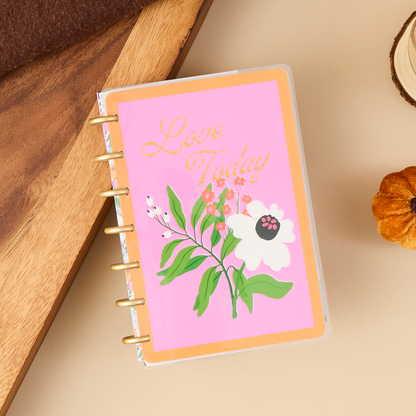 2025 Brilliant Blooms Planner - Mini Vertical Layout - 12 Months