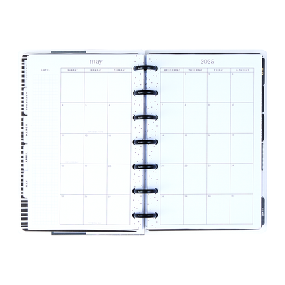 2025 Modern Impression Planner - Mini Vertical Layout - 12 Months