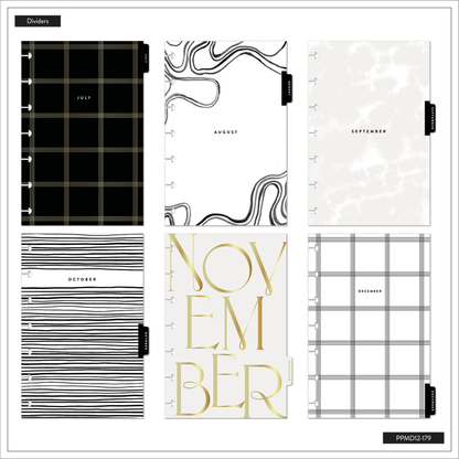 2025 Modern Impression Planner - Mini Vertical Layout - 12 Months