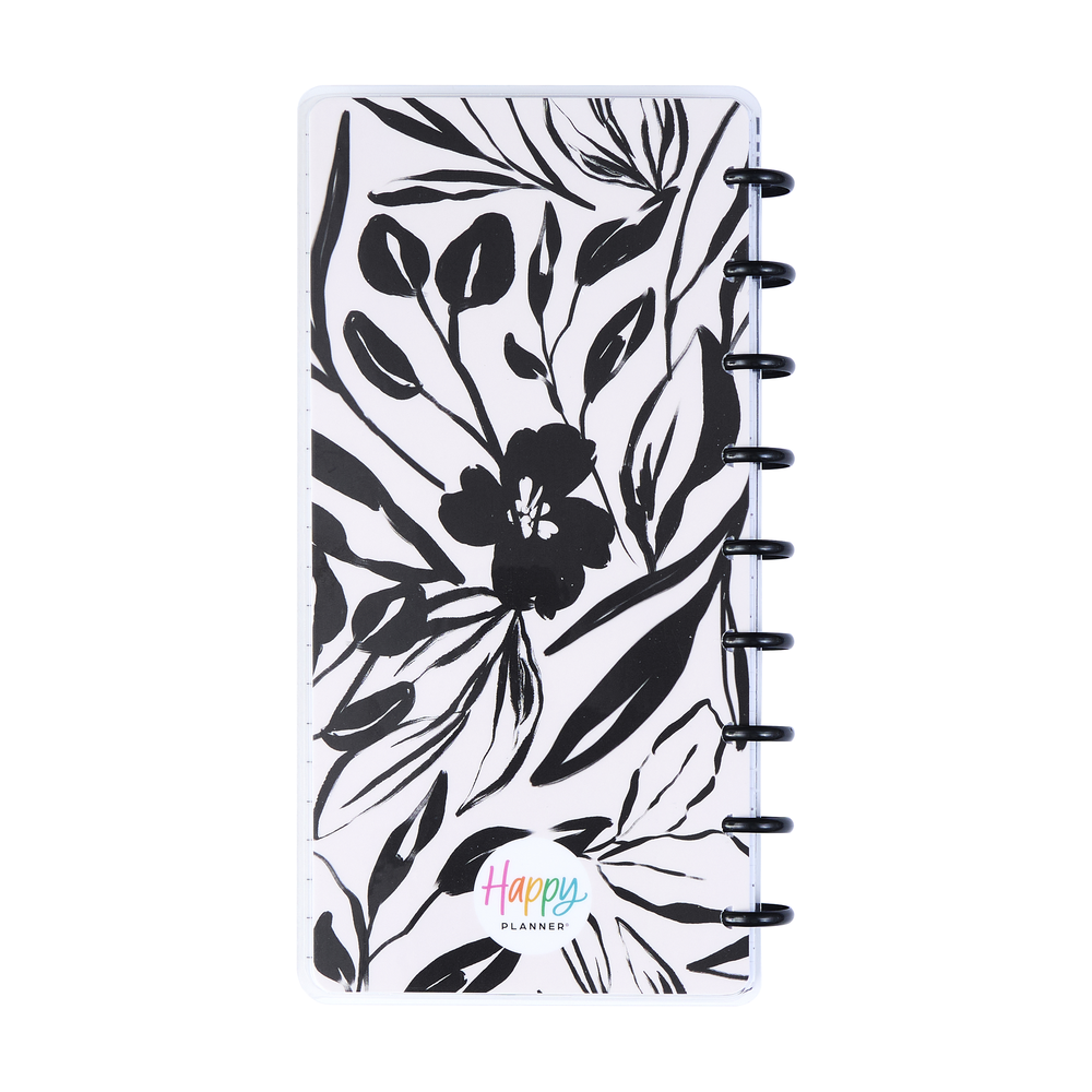 2025 Sketchy Florals Planner - Skinny Classic Horizontal Layout - 12 Months