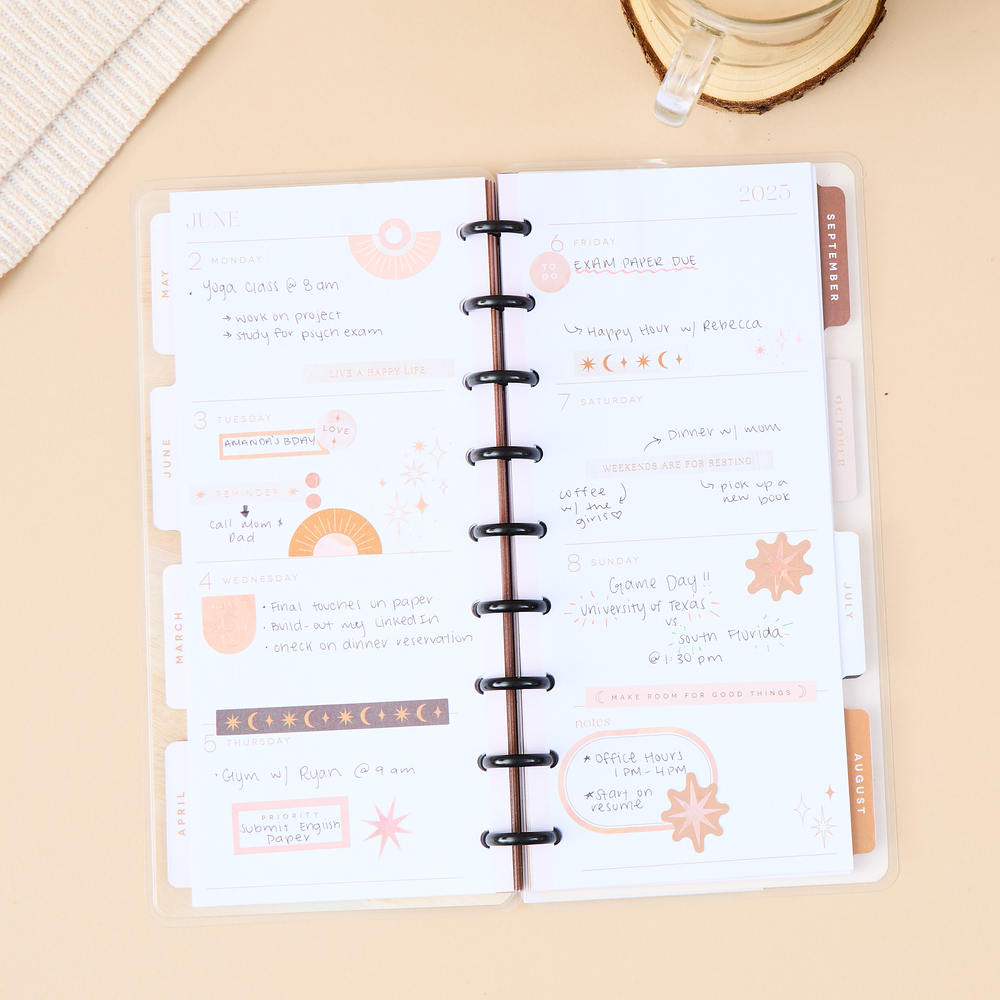 2025 Everyday Magic Planner - Skinny Classic Horizontal Layout - 12 Months