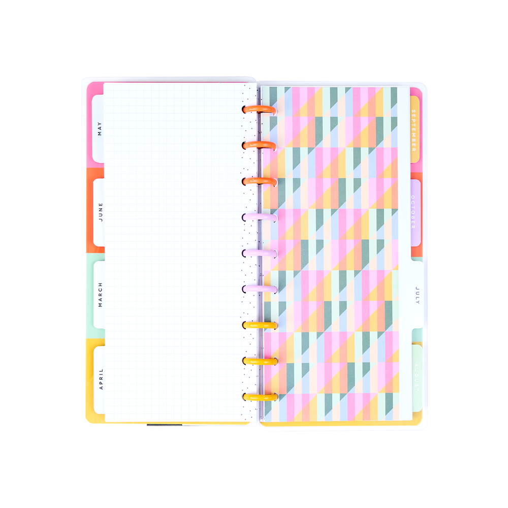 2025 Building Blocks Planner - Skinny Classic Horizontal Layout - 12 Months