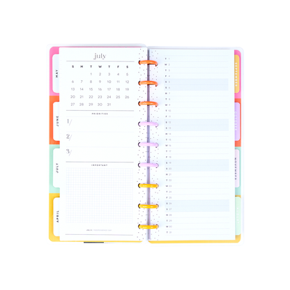 2025 Building Blocks Planner - Skinny Classic Horizontal Layout - 12 Months