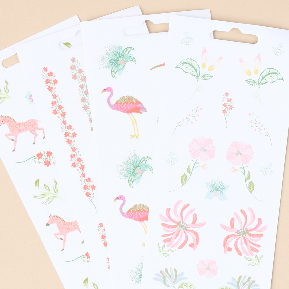 Lush Linens - 8 Sticker Sheets