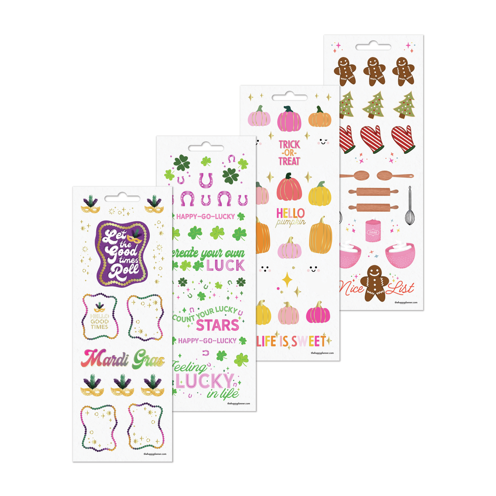 Seasons of Joy - 8 Sticker Sheets