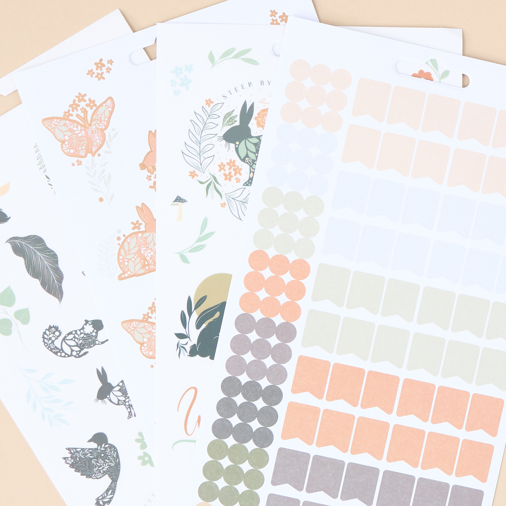 Wild Woods - 10 Sticker Sheets