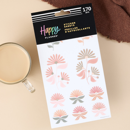 Desert Rose - 10 Sticker Sheets