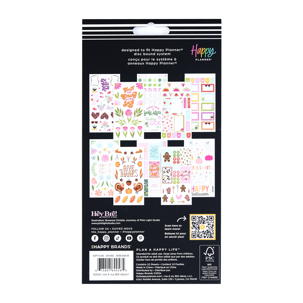 Seasons of Joy - 10 Sticker Sheets