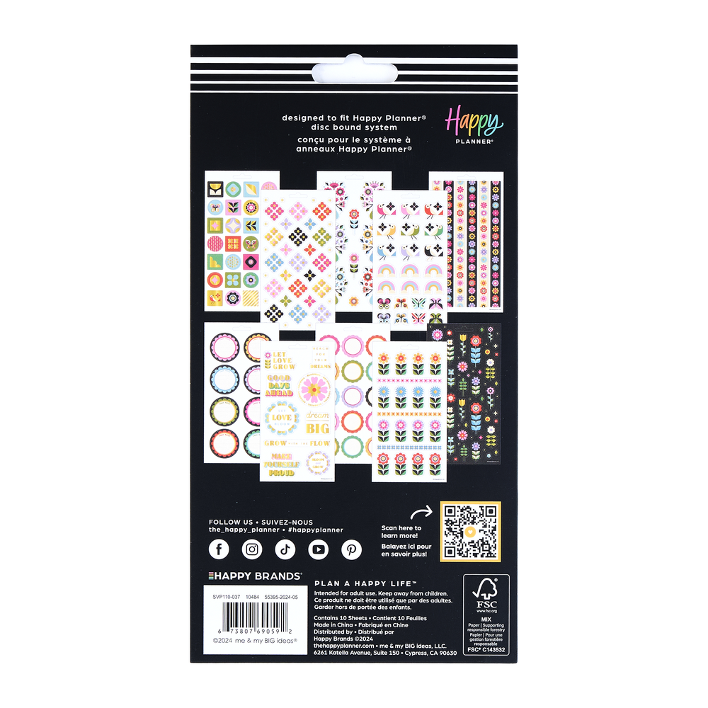 Mod Garden - 10 Sticker Sheets