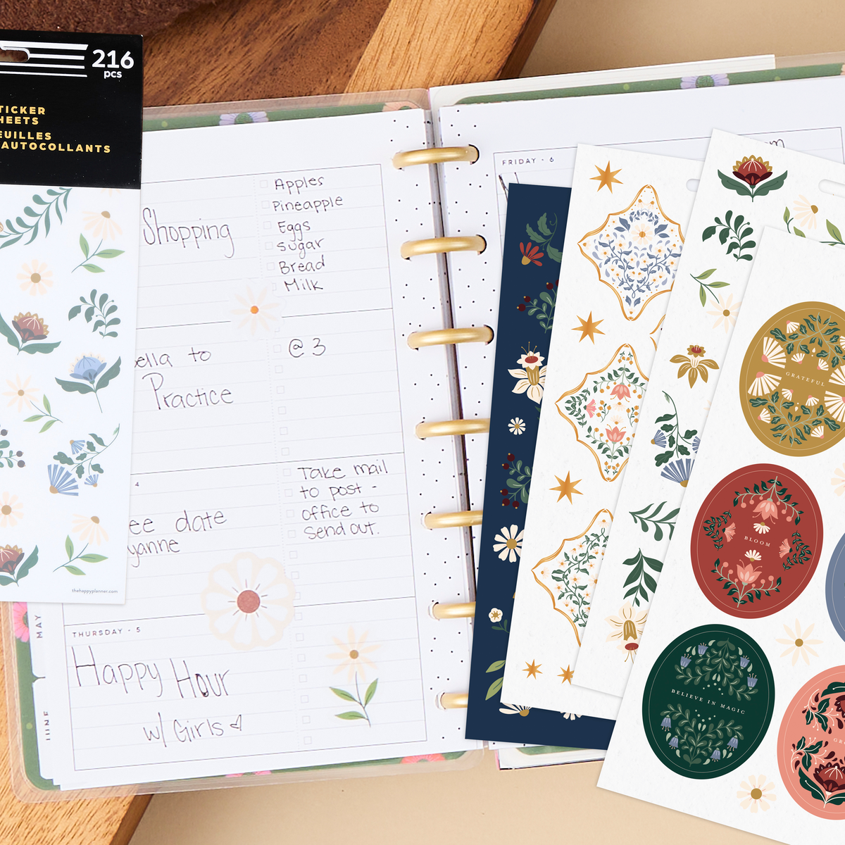 Forest Flowers - 10 Sticker Sheets