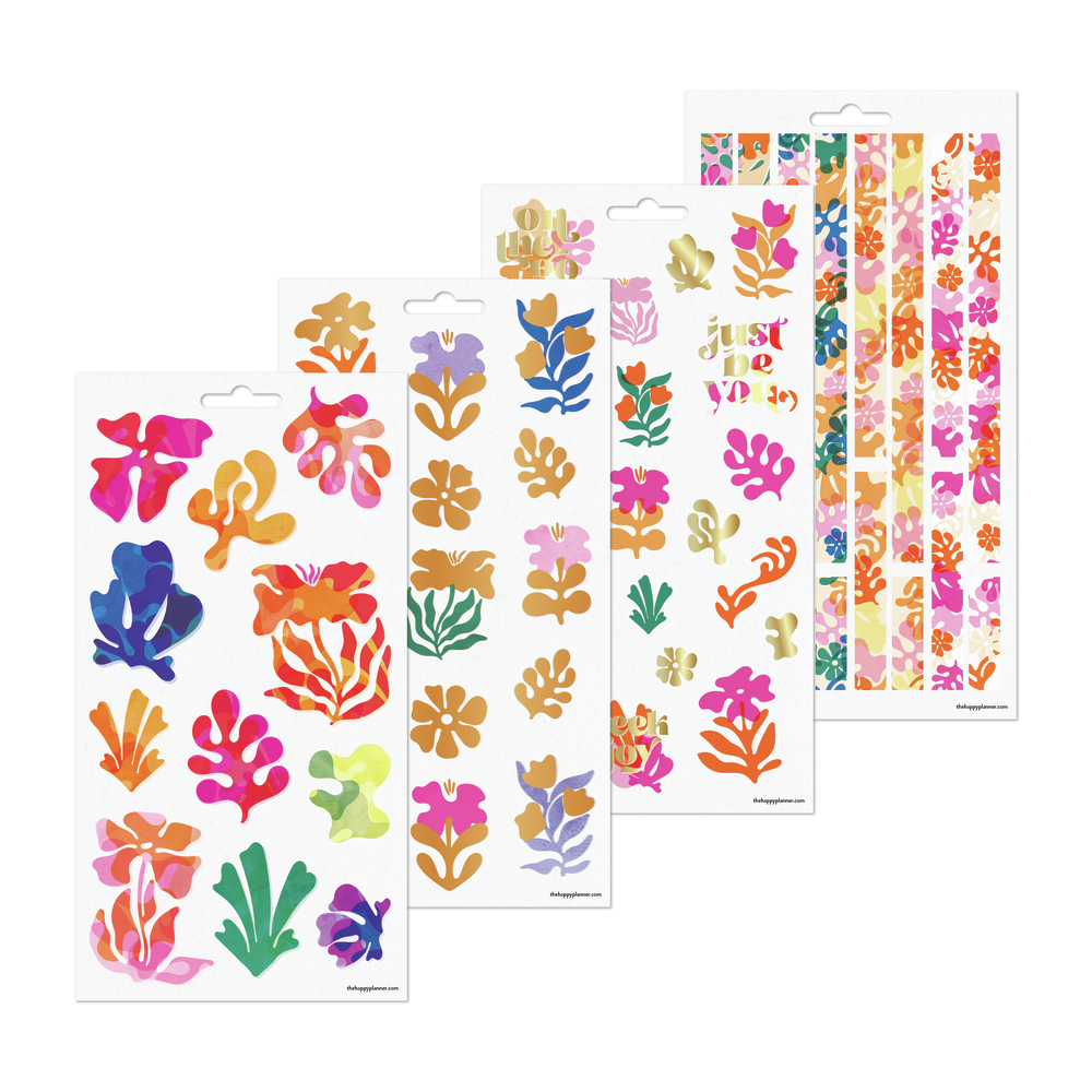 Vivid Tropics - 10 Sticker Sheets