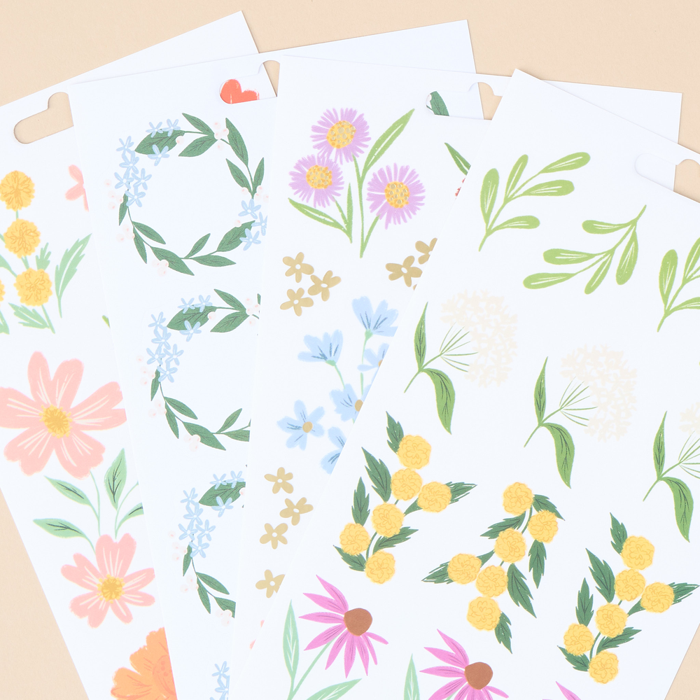 Blooming Bouquet - 10 Sticker Sheets