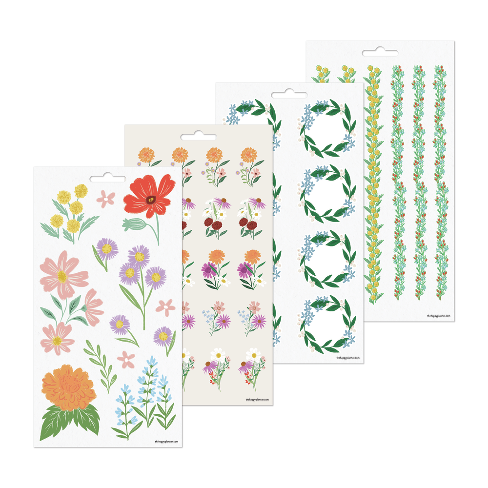 Blooming Bouquet - 10 Sticker Sheets