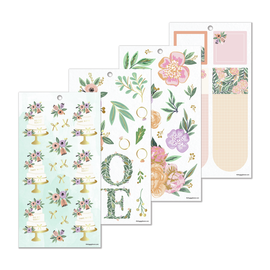 Garden Wedding - Value Pack Stickers - Big