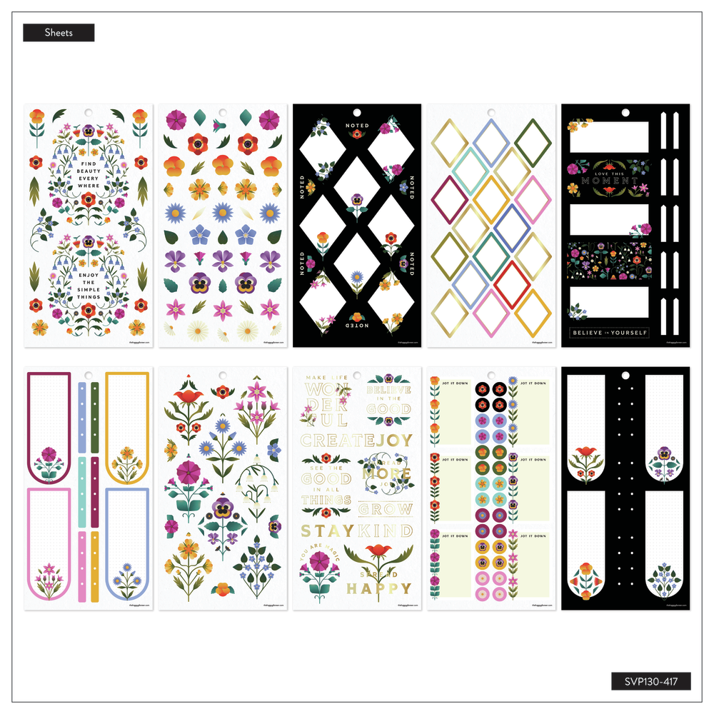 Radiant Garden - Value Pack Stickers