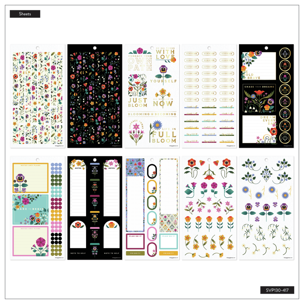 Radiant Garden - Value Pack Stickers