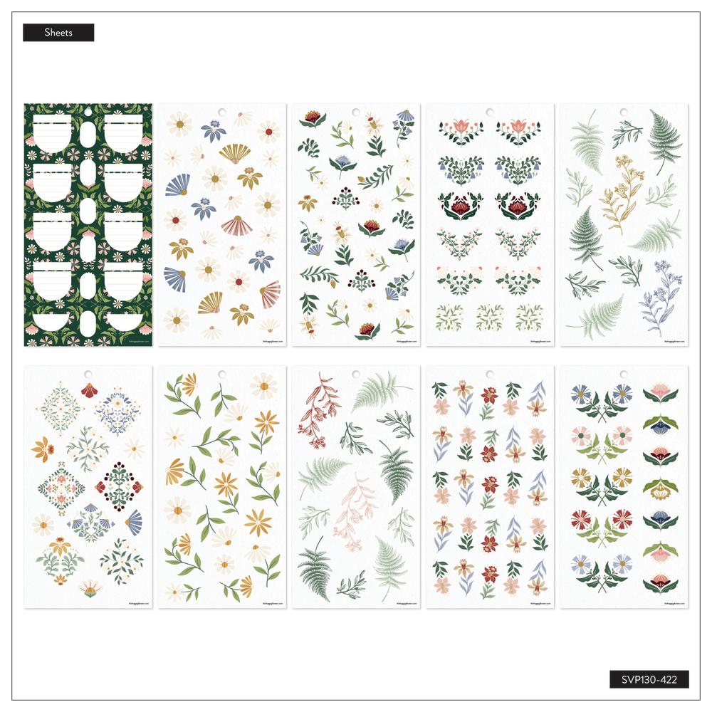 Forest Flowers - Value Pack Stickers