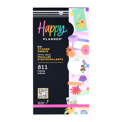 Brilliant Blooms - Value Pack Stickers - Mini