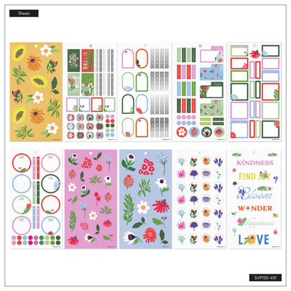 Brilliant Blooms - Value Pack Stickers - Mini