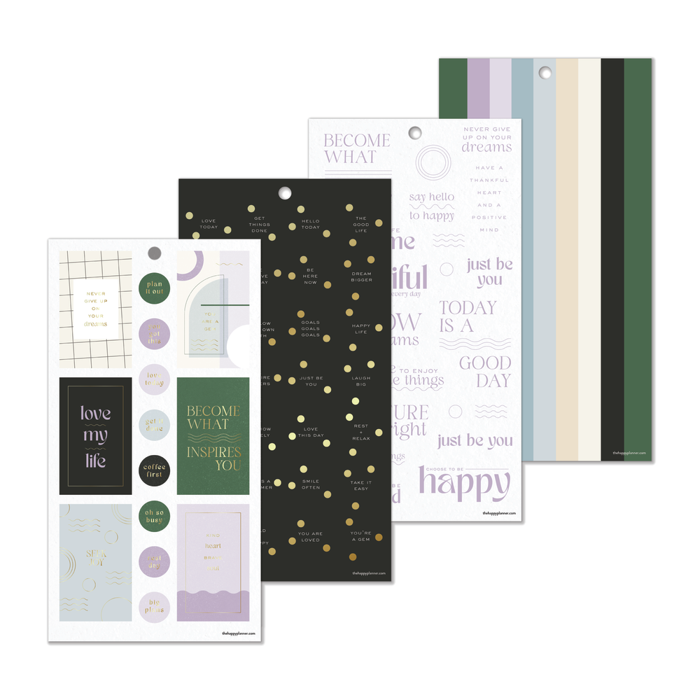 Mauve & Moss - Value Pack Stickers