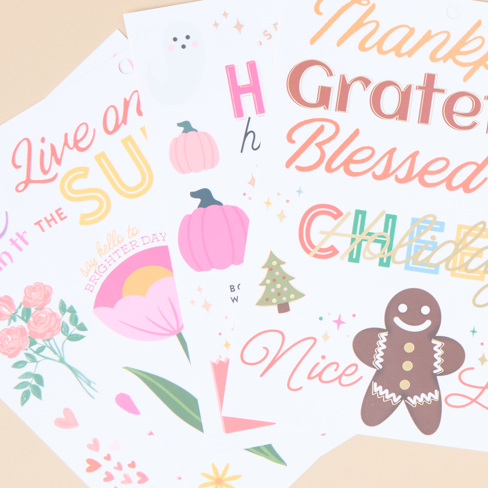 Seasons of Joy - Large Value Pack Stickers