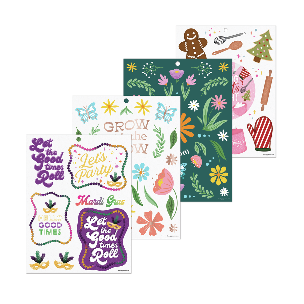 Seasons of Joy - Large Value Pack Stickers