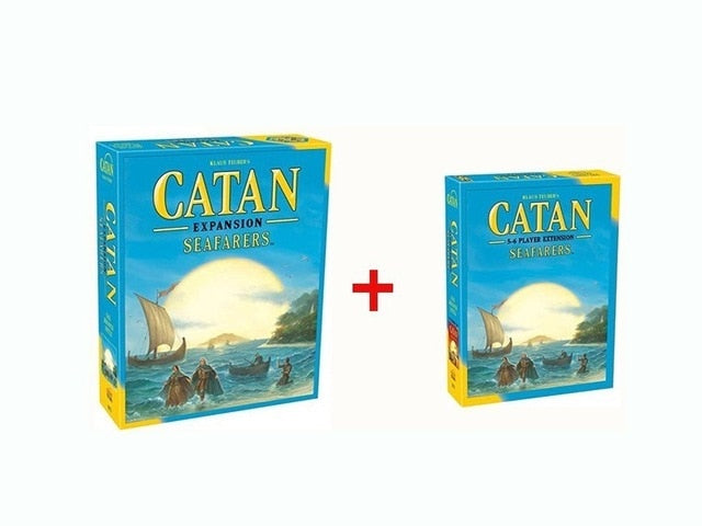 Stolová hra Catan: Trade Build Settle / Seafarers / Rozširujúci balík pre 5 až 6 hráčov plný anglický vysokokvalitný domáci párty stôl Hra