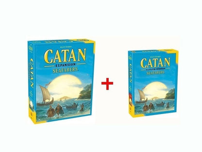 Catan Board Game : Trade Build Settle / Seafarers / 5-6 Player Extension pack  full English high quality home party table Game