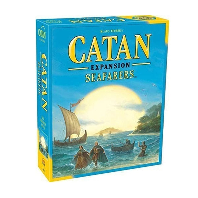 Catan Board Game : Trade Build Settle / Seafarers / 5-6 Player Extension pack  full English high quality home party table Game