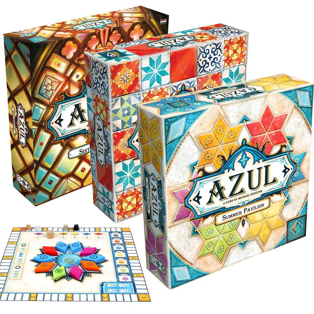 Plan B Games Azul Board Game Board Games Tile Drafting for 2-4 Player Stained Glass Of Sintra 2 Family Fun Joy Summer Pavilion